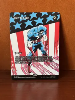 Path to Exile (Borderless) 0047 - Marvel Super Heroes - MTG NM/M - Image 1