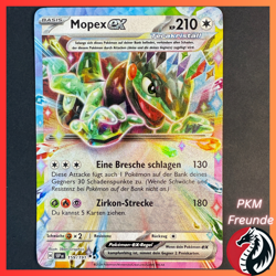Mopex 159/191 EX SSP 🟢NM 🇩🇪Deutsch ✨Double Rare✨ Pokemon Sturmische Funken - Image 1