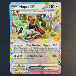 Mopex 159/191 EX SSP 🟢NM 🇩🇪Deutsch ✨Double Rare✨ Pokemon Sturmische Funken - Image 2