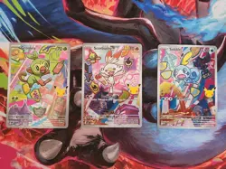 Pokemon TCG First Partner Illustration Collection Series 2 Gen 8 Galar Starters - Image 1