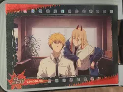 Power Chainsaw Man 2nd Anniversary Card Denji Power Anime TCG CCG SSR SSR-009 - Image 1