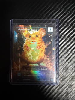 Wonders of The First Call of the Stones Moonfire Crystal Mouse Echo #110/250 - Image 1