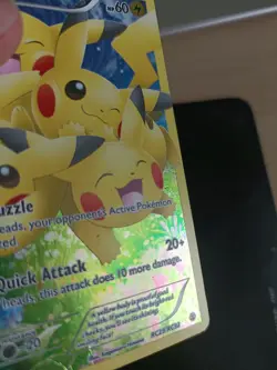 Pokemon Pikachu TCG Holo Rare Card RC29/RC32 Generations Radiant Collection - Image 2