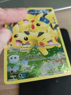 Pokemon Pikachu TCG Holo Rare Card RC29/RC32 Generations Radiant Collection - Image 3