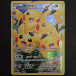 Pokemon TCG Pikachu Ultra Rare Holo Full Art RC29/RC32 Radiant 2016 60 HP - Image 1