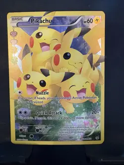Pokemon TCG Pikachu Full Art Holo Ultra Rare RC29/RC32 60 HP 2016 EN - Image 1