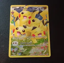 Pokemon Pikachu Full Art Ultra Rare Holo RC29/RC32 Generations - Image 1