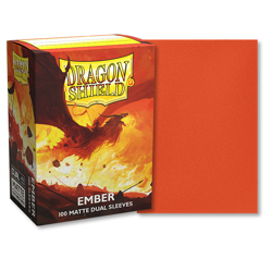 Dragon Shield AT-15053 Card Sleeves - Orange 5706569150532 - Image 1