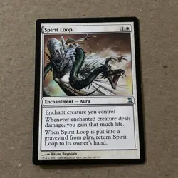Spirit Loop x1 Time Spiral Ex+ Condition See Pics - Image 1