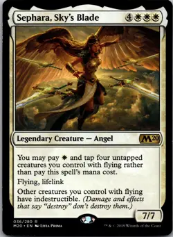 Sephara, Sky's Blade 36 Rare The List Reprints Magic: The Gathering Foil LP - Image 1