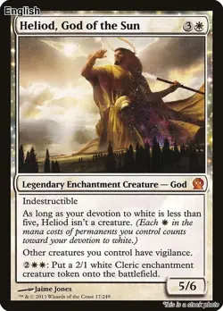 MTG Heliod, God of the Sun [THS - 17] MP - Image 1