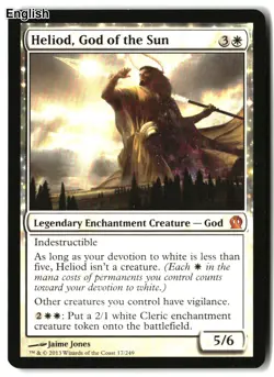 MTG Heliod, God of the Sun [THS - 17] MP - Image 2