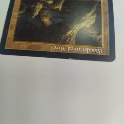 MTG Bloodstained Mire Onslaught - Signed by Artist Rob Alexander - Image 3