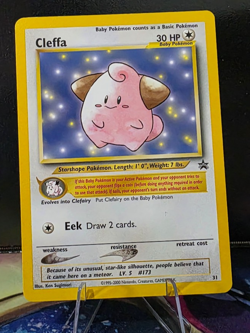 Cleffa 31 Promo Black Star Pokemon Card - Near Mint Condition - Image 1