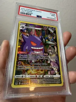 Pokemon Lost Origin Gengar TG06/TG30 Trainer Gallery Full Art Holo PSA 9 MINT - Image 3
