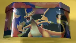 Pokemon TCG Mega Charizard Y ex Tin With 4 Booster Packs, New- Sealed - Image 3
