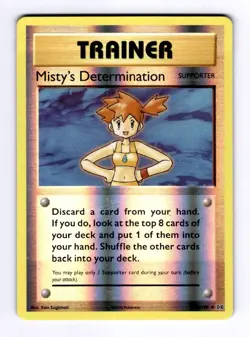 Misty's Determination XY - Evolutions #80 Uncommon Reverse Holo NM Pokemon - Image 1
