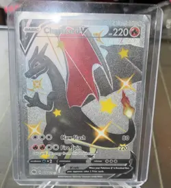 Pokemon TCG Charizard v Champions Path Holo Card 079/073 Secret Rare - Image 2