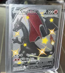 Pokemon TCG Charizard v Champions Path Holo Card 079/073 Secret Rare - Image 3