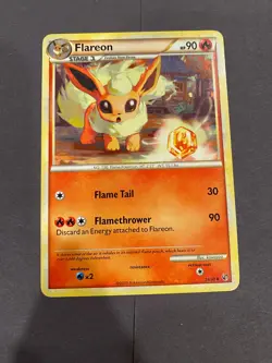 Flareon 26/90 Undaunted Regular Pokemon TCG Card RARE - Image 1