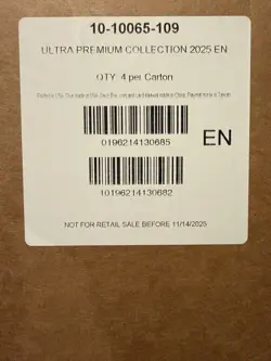 2025 Pokemon Mega Charizard X ex Ultra-Premium Collection Sealed 4 Box Case - Image 1