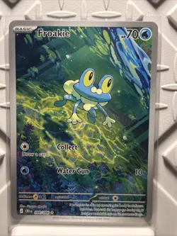 Pokemon Froakie 88/86 Mega Evolution Illustration Rare Chaos Rising NM - Image 2