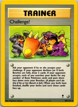 Challenge! 106/110 Uncommon Legendary Collection Pokemon Near Mint - Image 1