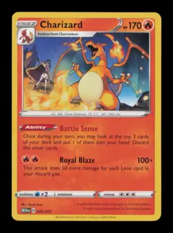 CHARIZARD PROMO 001/015 NM POKEMON - Image 1