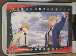 Power Chainsaw Man 2nd Anniversary Card Denji Power Anime TCG CCG SSR SSR-011 - Image 1