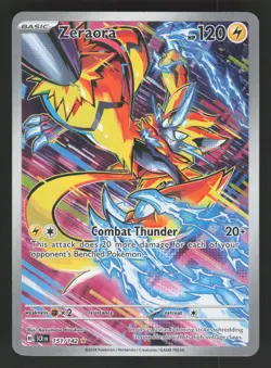 Zeraora 151/142 Pokemon TCG SV07: Stellar Crown NM - Image 1