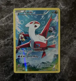 Pokemon Latias XY78 XY Full Art Promo Holo Basic 90 HP English TCG Card - Image 1