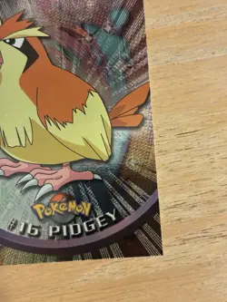 1999 Topps Pokemon TV #16 Pidgey (A) Silver Foil Black Logo (Rays 2nd Print) - Image 2