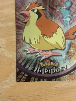 1999 Topps Pokemon TV #16 Pidgey (A) Silver Foil Black Logo (Rays 2nd Print) - Image 5