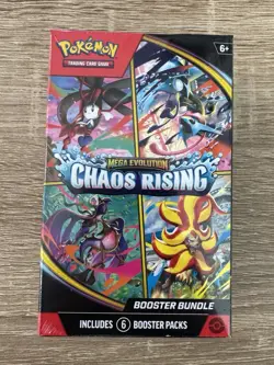 Pokemon TCG: Chaos Rising Booster Bundle BOX - New & Sealed (6 booster packs) - Image 1