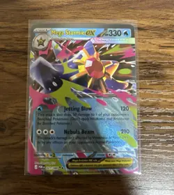 Nintendo Pokemon TCG Mega Starmie EX 021/088 Perfect Order Full Art Holo ENG - Image 1