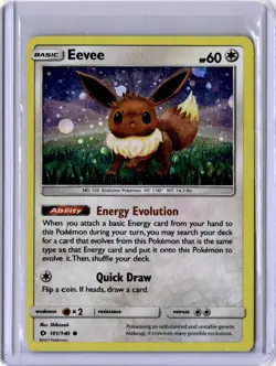 *SWIRL* Eevee 101/149 Holo Promo Miscellaneous Cards & Products Pokemon LP - Image 1
