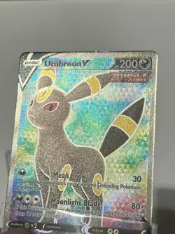 Pokemon Umbreon V 188/203 Full Art Ultra Rare Evolving Skies NM - Image 3
