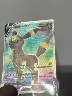 Pokemon Umbreon V 188/203 Full Art Ultra Rare Evolving Skies NM - Image 5