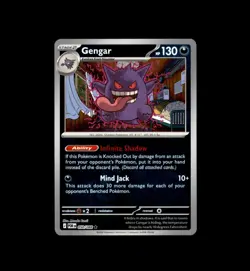 Gengar 050/088 Rare Perfect Order Pokemon Reverse Holo Near Mint - Image 1