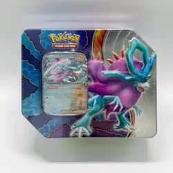 Pokemon Paradox Destinies Walking Wake Tin Sealed - Image 1