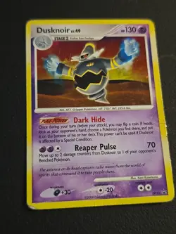 Dusknoir LV.42 2/130 Diamond and Pearl Holo Pokemon Card - Image 1