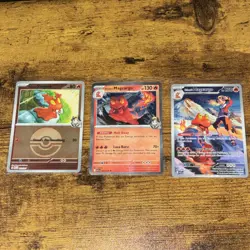 Pokemon ASC Ethan's Slugma, Ethan’s Magcargo Illustration Rare 222/217 - Image 1