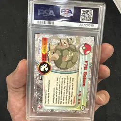 2000 TOPPS FOIL POKEMON T.V. #76 GOLEM PSA 10 - Image 2
