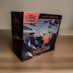 Pokemon Chaos Rising Elite Trainer Box Factory Sealed ETB - Image 1