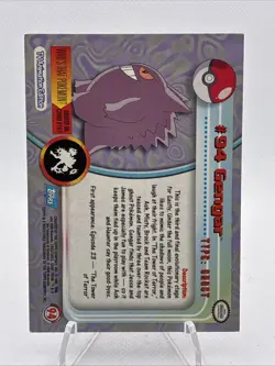 2000 Topps Pokemon TV Animation Edition Series 2 #94 Gengar MP - Image 2