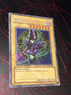 Dark Magician FL1-EN002 Good Secret Rare Englisch Limited Edition Vintage YuGiOh - Image 2