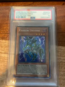 2005 YU-GI-OH! Promo Exarion Universe CT2-EN002 PSA 10 - Image 3