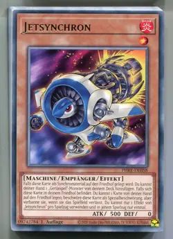 Yu-Gi-Oh! Jetsynchron Rare PHRE-DE058 - Image 1