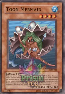 Toon Mermaid SDP-023 Yugioh - Image 1