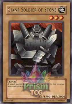 Giant Soldier of Stone rare LOB-E054 Yugioh - Image 1